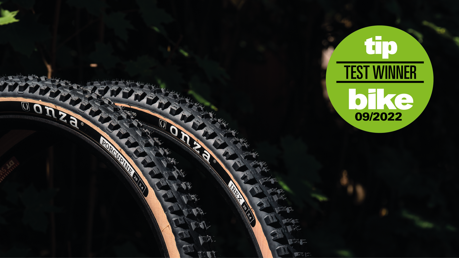 IBEX and PORCUPINE crowned best Allmountain tire combination ONZA Tires